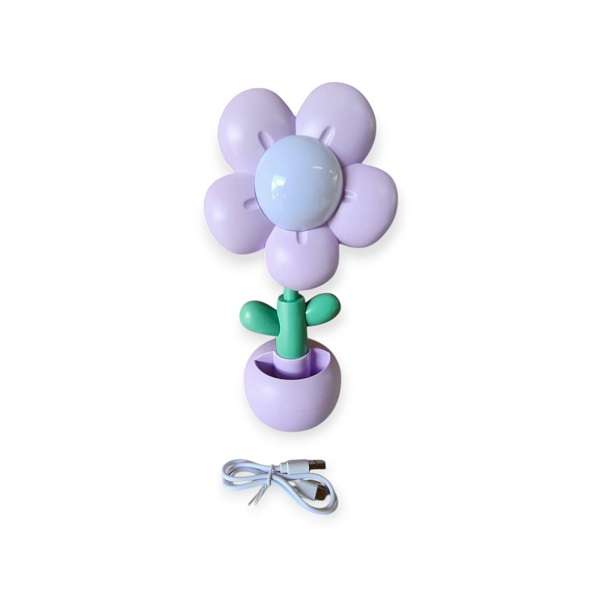 Aerbes AB-TD105  Rechargeable 500mah LED Flower Table Lamp with Ambient RGB Light