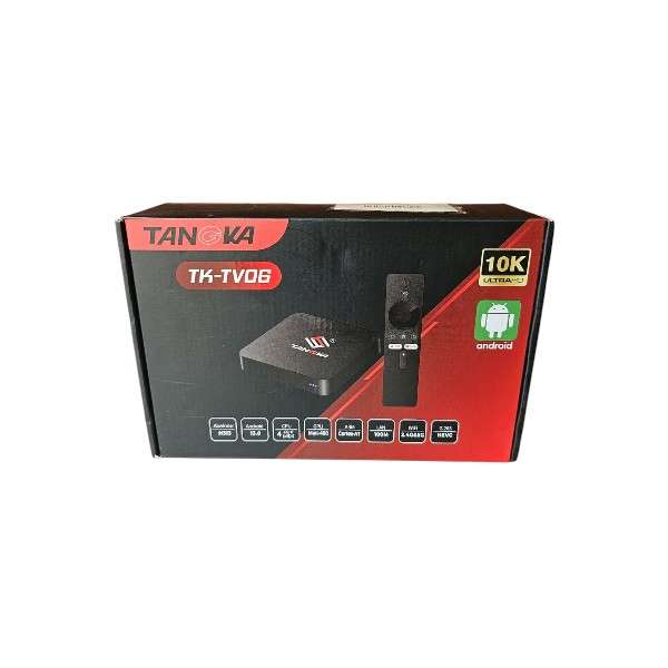 Tangka TK-TV06 4K OTT TV Box  Android Smart Streaming Device with WiFi & HDMI