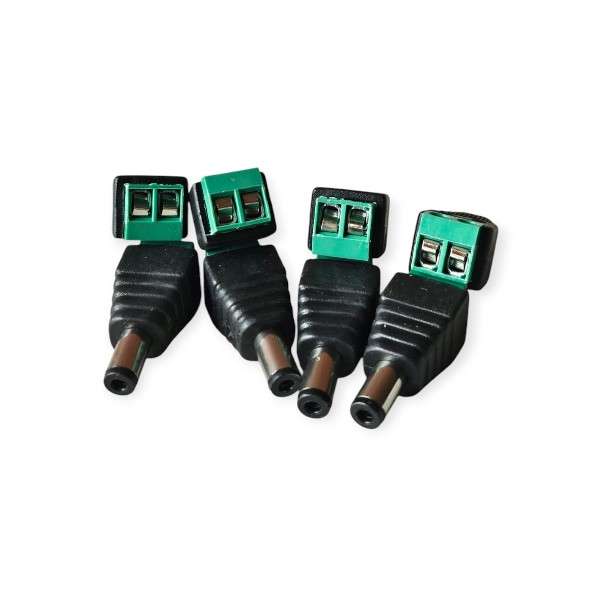JG20375647 DC Male Power  Adapter Terminal Connector 100 Pieces