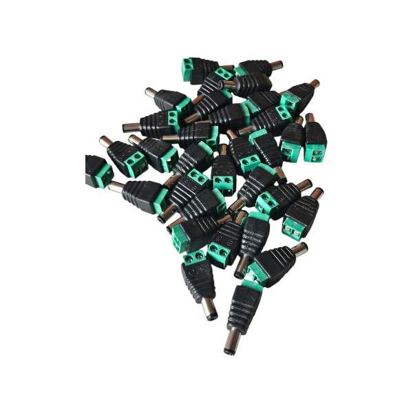 JG20375647 DC Male Power  Adapter Terminal Connector 100 Pieces