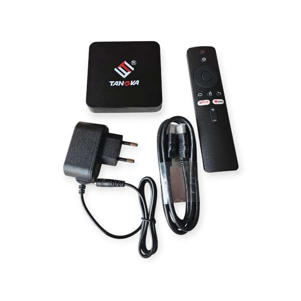 Tangka TK-TV06 4K OTT TV Box  Android Smart Streaming Device with WiFi & HDMI