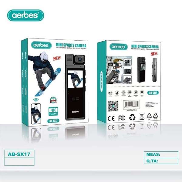 Aerbes AB-SX17 1080P Mini Body Camera