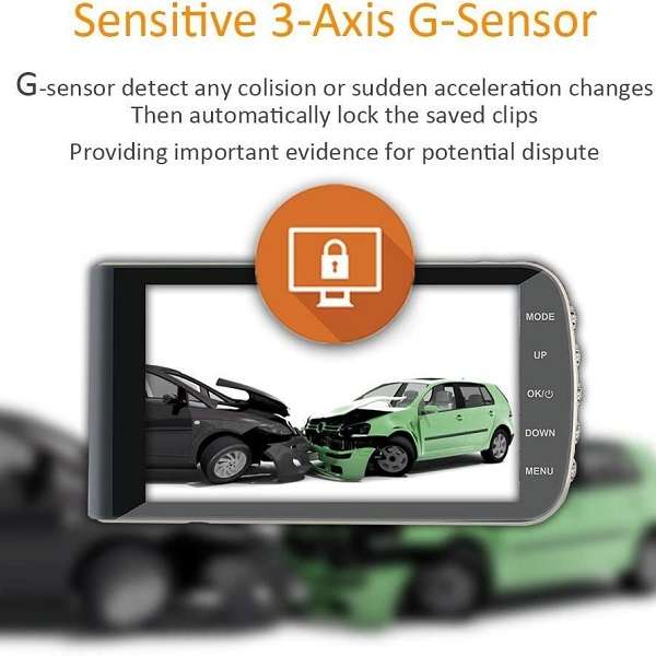 Aerbes AB-Q612 1080P HDR Vehicle Dashboard Camera