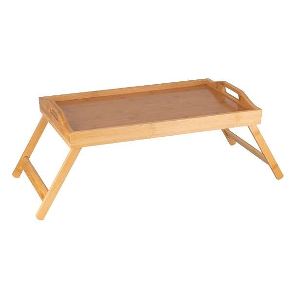 JG20375694 Portable Bed Tray Table With Folding Legs For Serving 50cm  x 30cm