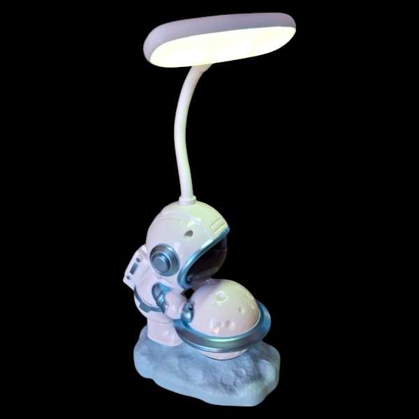 Aerbes AB-TD104 Rechargeable 500mah LED Kids Astronaut Table Lamp With 2 Light Modes