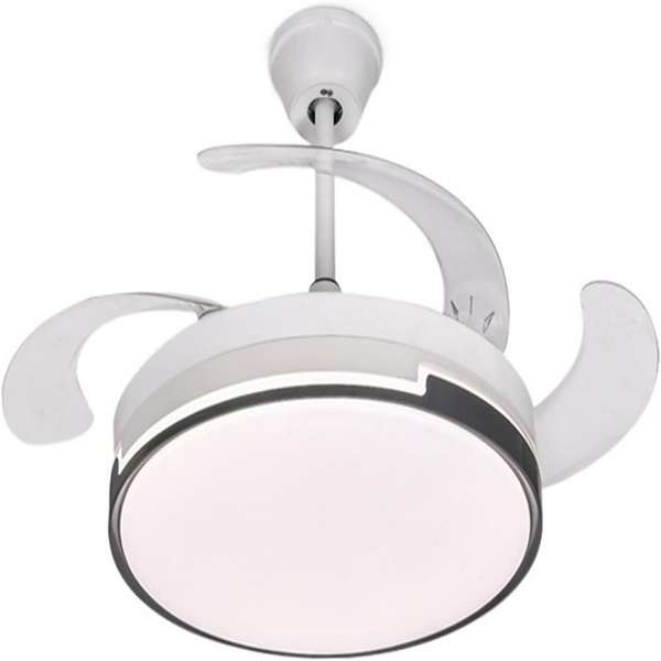 Wolulu AS-51079 48 LED Designer Ceiling Fan Light 72w 3 Adjustable  Light Settings