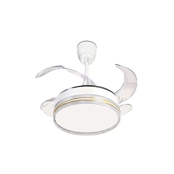 Wolulu AS-51080 48 LED Designer Ceiling Fan Light 72w 3 Adjustable Light Settings