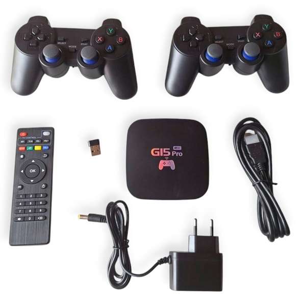 Aerbes AB-DS11 6K TV Box Game Board With 2 Wireless Controllers