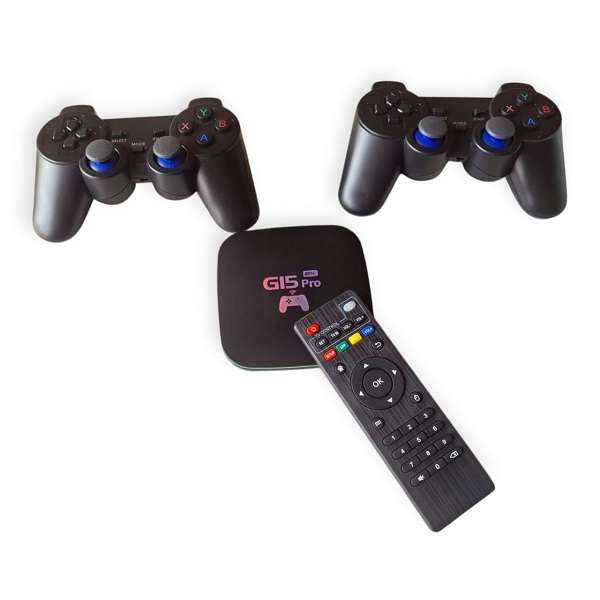 Aerbes AB-DS11 6K TV Box Game Board With 2 Wireless Controllers