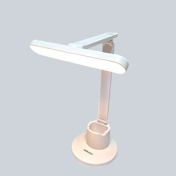 Wolulu AS-51066 Foldable Rechargeable LED Desk Lamp With Phone Holder