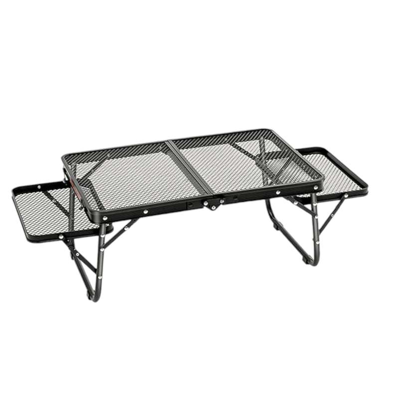 JG20375697 Portable Folding Camping Table with Side Trays