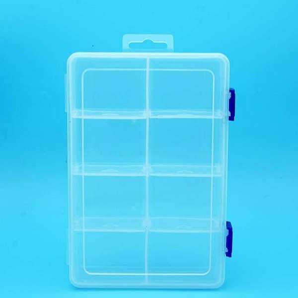 JG20375664 8 Grid Compartment Storage Box With Adjustable Divider