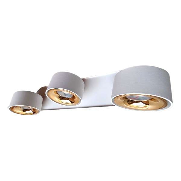 Aerbes AB-XD43 54W 3 Panel Spotlight With Wide Angle Positive White Light