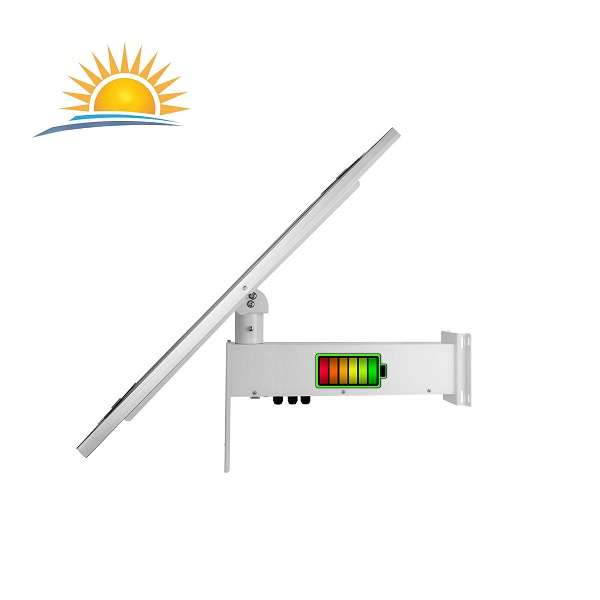 IP-Q45-VI-Z-4G Solar Powered IP Camera With 3 Antenna And 60W Solar Security System Backup Batter...