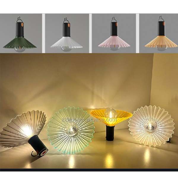 PM- 154 6 Piece Camping Rechargeable Hanging Lamp With Three Modes