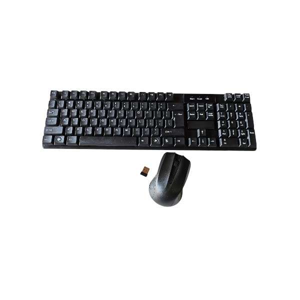 TJ-808 2.4GHz Wireless Keyboard and Mouse Combo