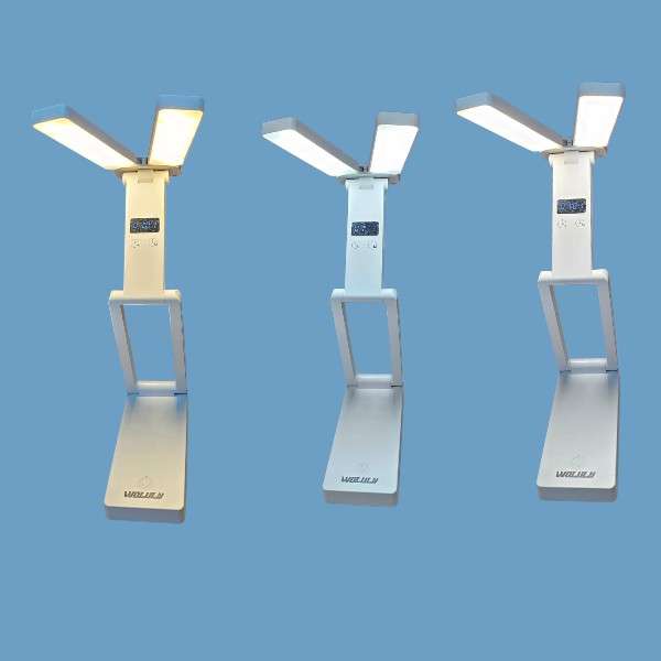 Wolulu AS-51060 1200mAh Battery  LED Rechargeable Folding Lamp 3 Color Temperatures