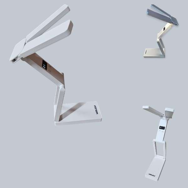 Wolulu AS-51060 1200mAh Battery  LED Rechargeable Folding Lamp 3 Color Temperatures