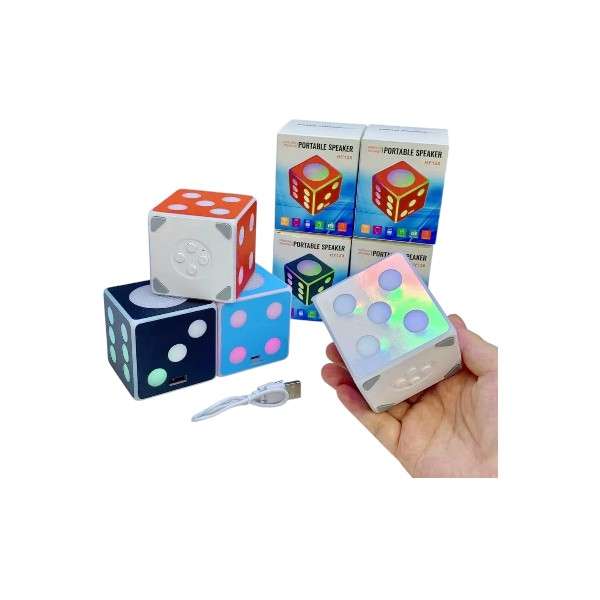HY120 Mini Dice Cube Portable Bluetooth Speaker