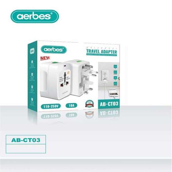 Aerbes AB-CT03 Universal Travel Adapter