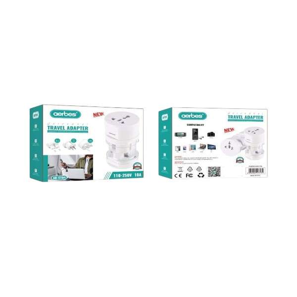 Aerbes AB-CT04 Universal Travel Adapter
