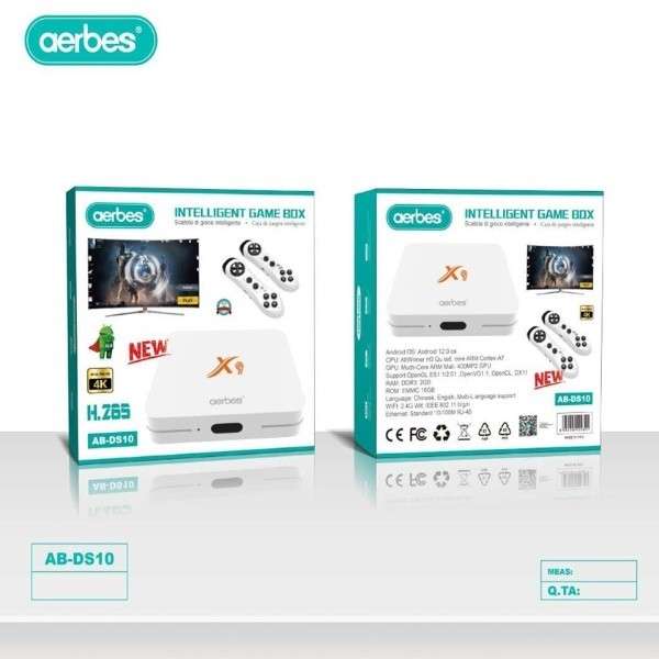 Aerbes AB-DS10 Intelligent Game Box With Remote Controls