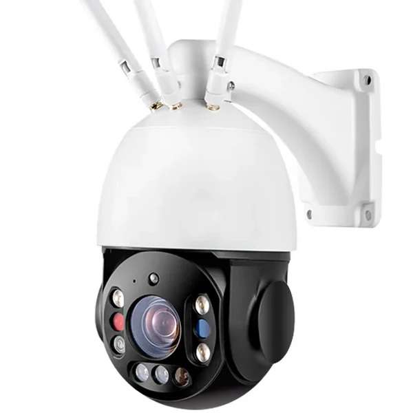 IP-Q45-VI-Z-4G Solar Powered IP Camera With 3 Antenna And 60W Solar Security System Backup Batter...