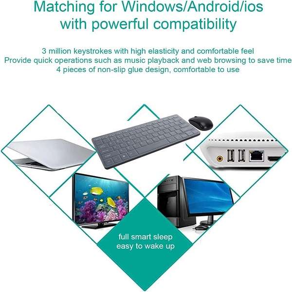 K-03 2.4GHz Mini Wireless Keyboard