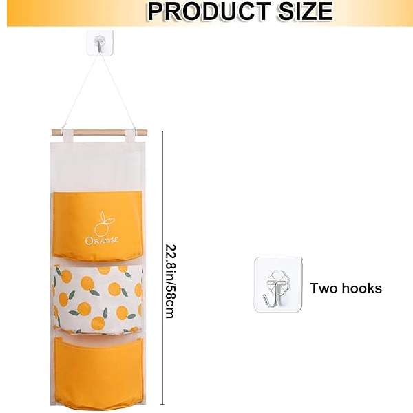 Xufu JG20375676 Multi-purpose Storage Hanging Bag 3 Pocket