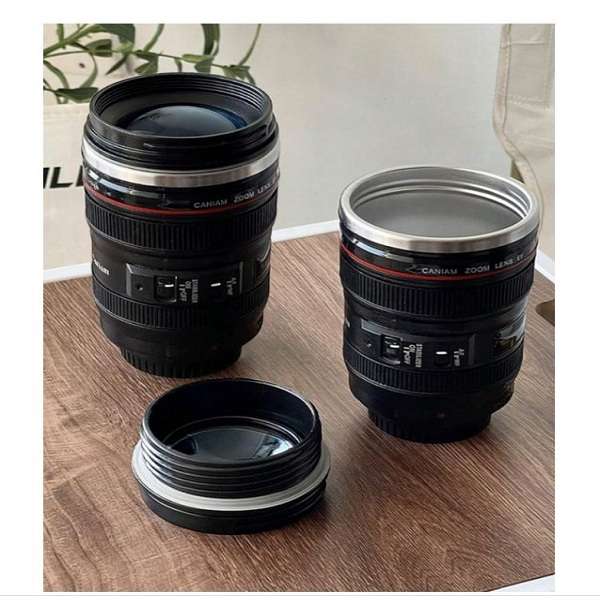 JG20375678 Stainless Steel Camera Lens  Coffee Mug