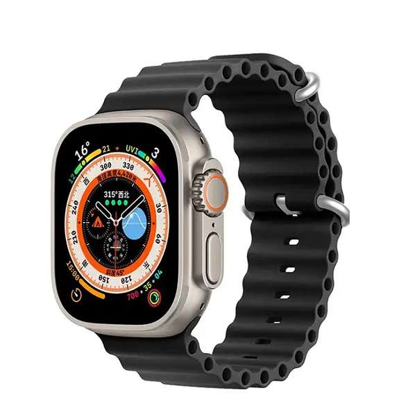 Y26 ULTRA3 Set Of 2 Watch , Wrist Band And Ring With Wireless Magnetic Charger Olywear App