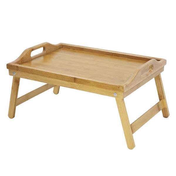JG20375694 Portable Bed Tray Table With Folding Legs For Serving 50cm  x 30cm