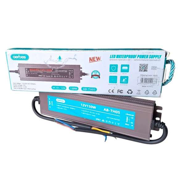 Aerbes AB-TH05 150W 12V 12.A LED Waterproof Power Supply