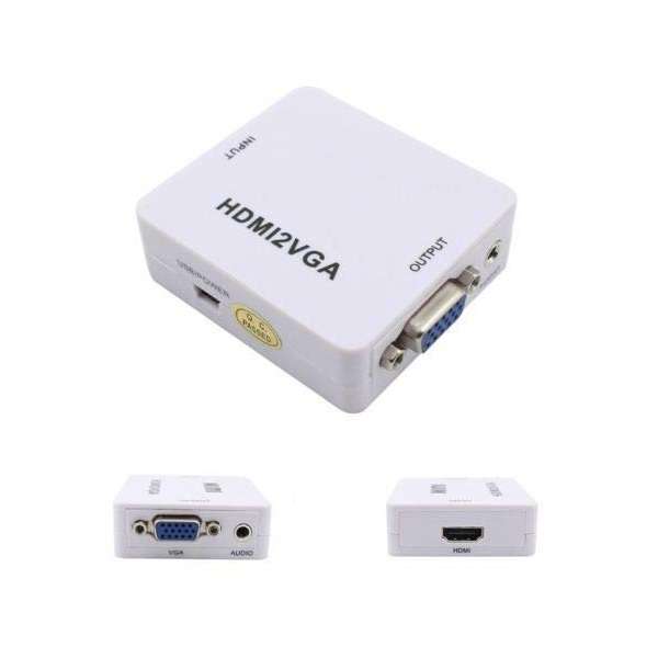 Tangka TK-H123 1080p HDMI to VGA+ Audio Converter With Power Cable