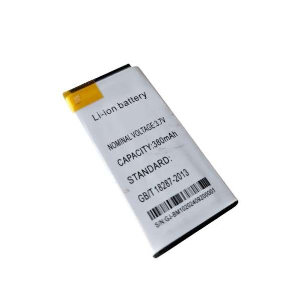 YH10 GB/T 18287-2013 Li-ion Battery 3.7V 380mAh