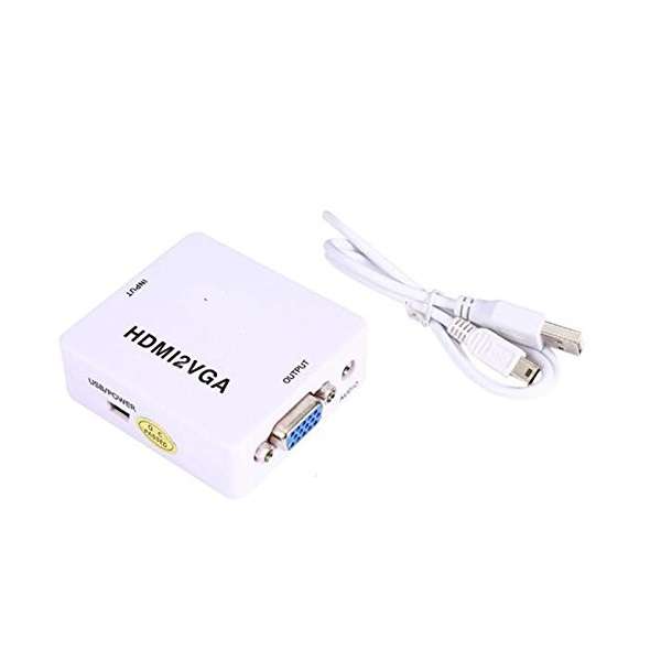 Tangka TK-H123 1080p HDMI to VGA+ Audio Converter With Power Cable