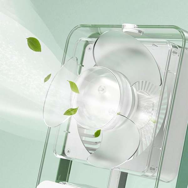 JG20375011 RGB Rechargeable Air Conditioning Fan