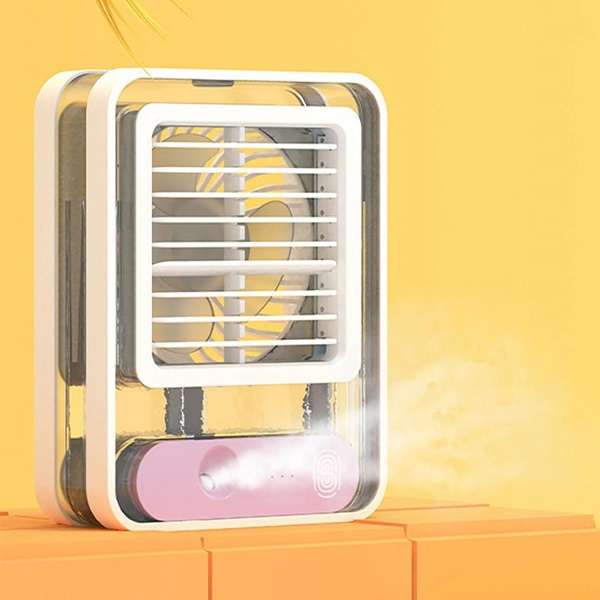JG20375011 RGB Rechargeable Air Conditioning Fan