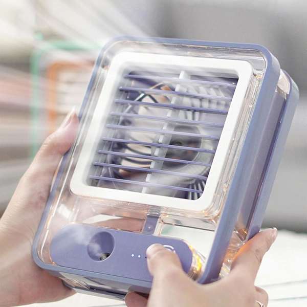JG20375011 RGB Rechargeable Air Conditioning Fan