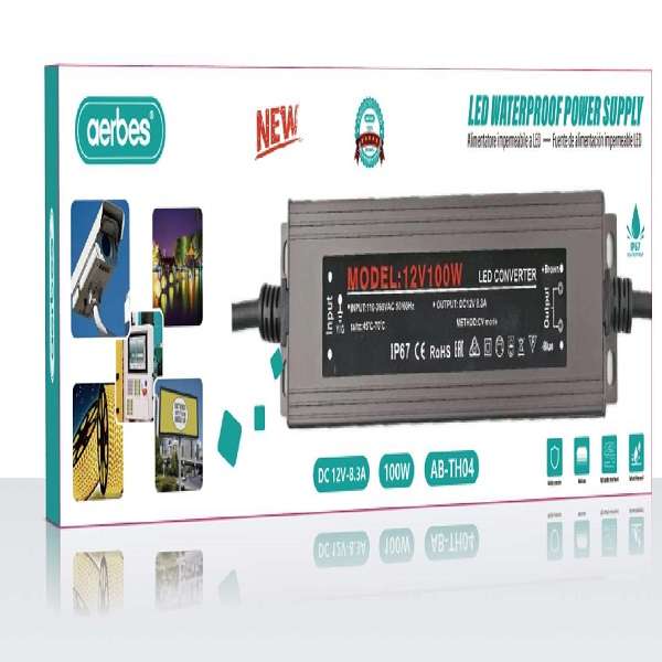 Aerbes AB-TH04 100W 12V 8.3A LED Waterproof Power Supply