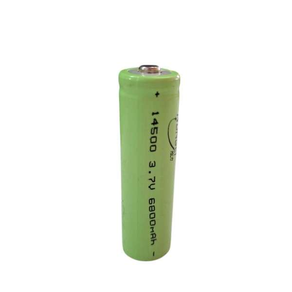 MR15040- Pointed Head 14500 3.7V Rechargeable Battery 6800mah