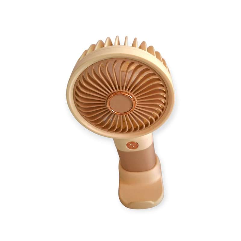 Baihuo MY-7494 High Speed Rechargeable Handheld Or Desktop Fan With Phone Base