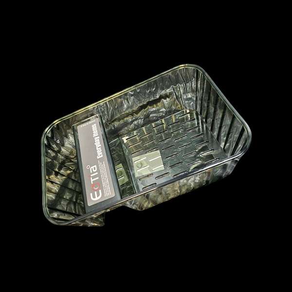 438728 Dual Compartment Acrylic Container Box For Everyday Use