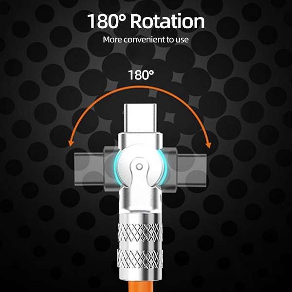 Treqa CA-8835 Type-C to Type-C 100W 1M Turbo Elite Plus Data Cable