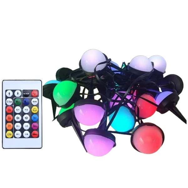 FA-DC1025CT-RGBW Solar RGB + Warm White Light Decorative Ground Spike