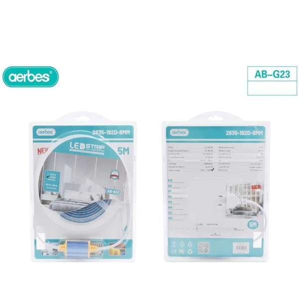 Aerbes AB-G23 5M LED 60W Strip Light SMD2835