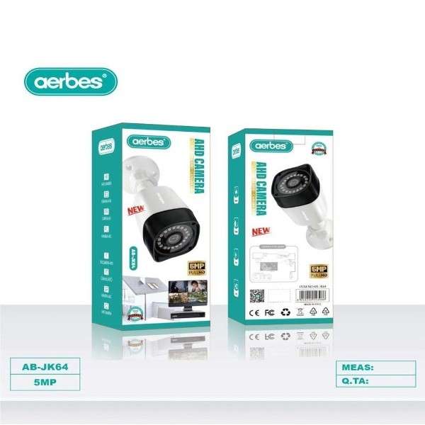 Aerbes AB-JK64 5mp AHD Full HD Security Camera