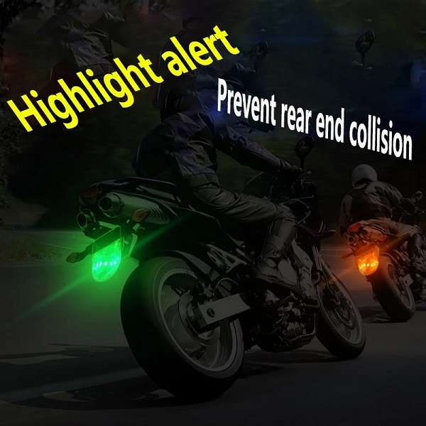 Y949 Solar Powered RGB Warning Light For Vehicles