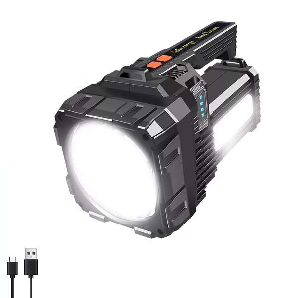 PM-65 Handheld Bright Solar Powered Searchlight W5168-2