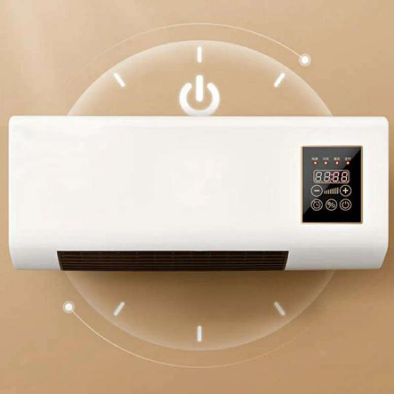 Portable Wall Mounted LED Display Electric Heater With Remote F54-8-1552